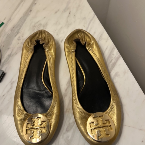 Tory birch shoes gold - Picture 7 of 7